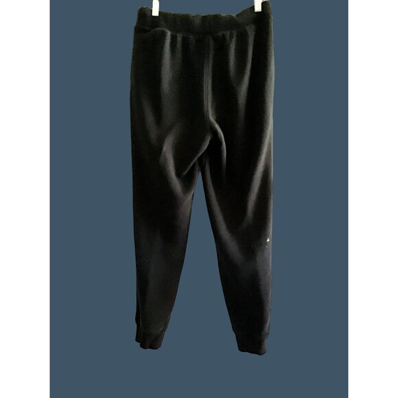 FILA- WOMENS BLACK ELASTIC WAIST TAPPER LEG SWEATPANTS SIZE SMALL - Picture 2 of 7